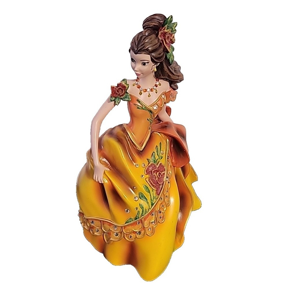 The Bradford Exchange Disney Princess Belle Figurine By Bob Mackie 7.25-inches
